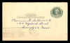 John Wyrostek Autographed 3.25x5.5 Government Postcard Cincinnati Reds SKU #201466