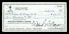 Willie McCovey Autographed 2.75x6 Check San Francisco Giants 1240 SKU #201476