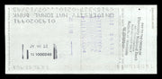 Willie McCovey Autographed 2.75x6 Check San Francisco Giants 1431 SKU #201492
