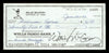 Willie McCovey Autographed 2.75x6 Check San Francisco Giants 1425 SKU #201496