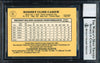 Rod Carew Autographed 1985 Donruss Card #85 California Angels Auto Grade 10 Beckett BAS Stock #186095