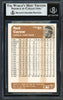 Rod Carew Autographed 1983 Fleer Card #81 California Angels Beckett BAS #12511911