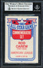 Rod Carew Autographed 1984 Topps All Star Set Card #2 California Angels Beckett BAS #12511930