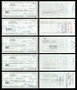 Max McGee Autographed 2.75x6 Check Green Bay Packers Lot of 20 SKU #174045