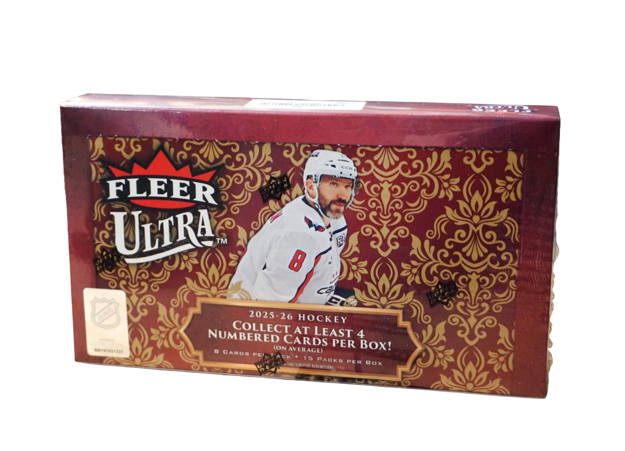 2025-26 Upper Deck Fleer Ultra Hockey Hobby Box