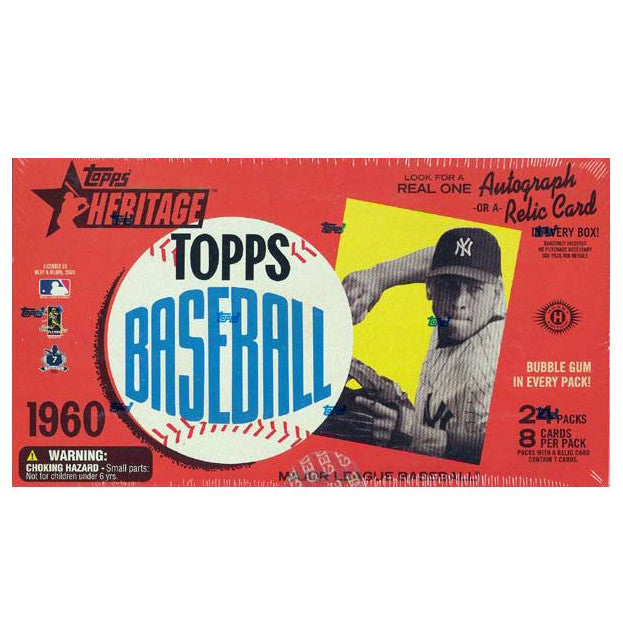 2009 Topps Heritage Baseball Hobby Box