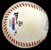 Mike Nagy Autographed Official Wilson Baseball Boston Red Sox PSA/DNA #Y29692