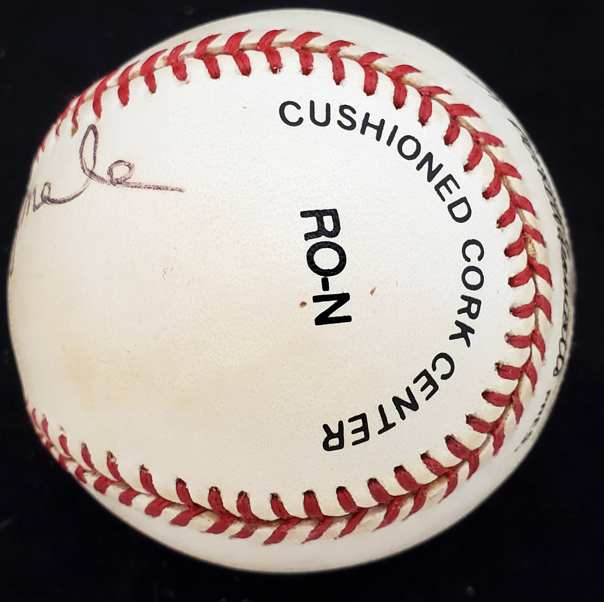 Sam Mele Autographed Official NL Baseball Washington Senators, Minnesota Twins Full Name Beckett BAS #S50774