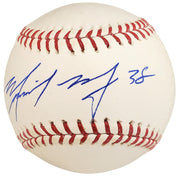 Michael Morse Autographed Official MLB Baseball San Francisco Giants MCS Holo Stock #57860