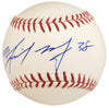 Michael Morse Autographed Official MLB Baseball San Francisco Giants MCS Holo Stock #57860