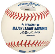 Michael Morse Autographed Official MLB Baseball San Francisco Giants MCS Holo Stock #57860