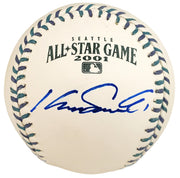 Kazuhiro Sasaki Autographed Official 2001 All Star Baseball Seattle Mariners In Staedtler Beckett BAS Stock #115088