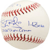 Shane Bieber Autographed Official MLB Baseball Cleveland Indians "2020 Triple Crown" With 3 Stats Beckett BAS Stock #185110