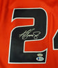 Seattle Mariners Ken Griffey Jr. Autographed Authentic Red Mitchell & Ness Turn Forward The Clock Jersey Size 44 Beckett BAS & MCS Holo Stock #185611