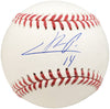 Cristian Pache Autographed Official MLB Baseball Oakland A's "#14" BAS Stock #186805