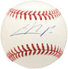 Cristian Pache Autographed Official MLB Baseball Oakland A's BAS Stock #186806