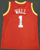 Houston Rockets John Wall Autographed Red Jersey Beckett BAS Stock #189805