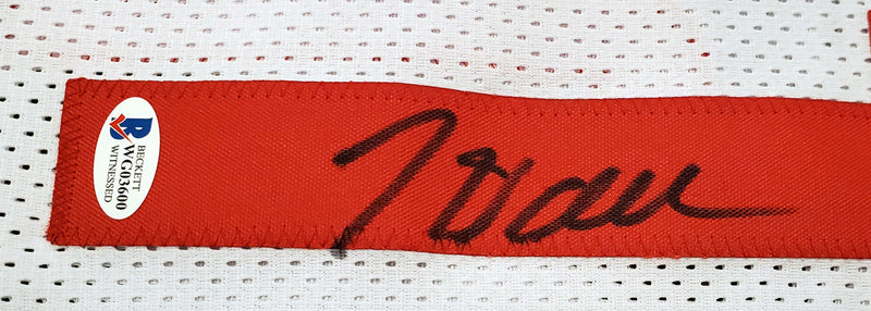 Houston Rockets John Wall Autographed White Jersey Beckett BAS Stock #189807