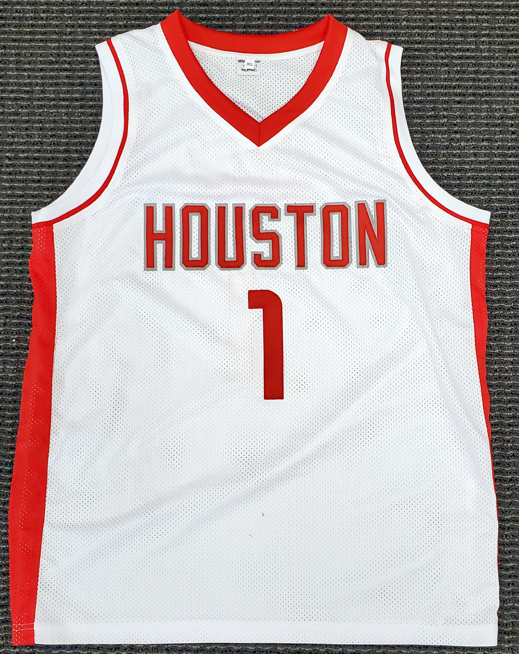 Houston Rockets John Wall Autographed White Jersey Beckett BAS Stock #189807