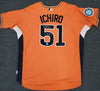 Seattle Mariners Ichiro Suzuki Autographed Orange Majestic 2007 All-Star Game Jersey "07 ASG MVP" Size XXL IS Holo Stock #189998