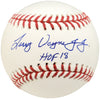 Chipper Jones Autographed Official MLB Baseball Atlanta Braves Full Name "HOF 18" Beckett BAS Stock #191209