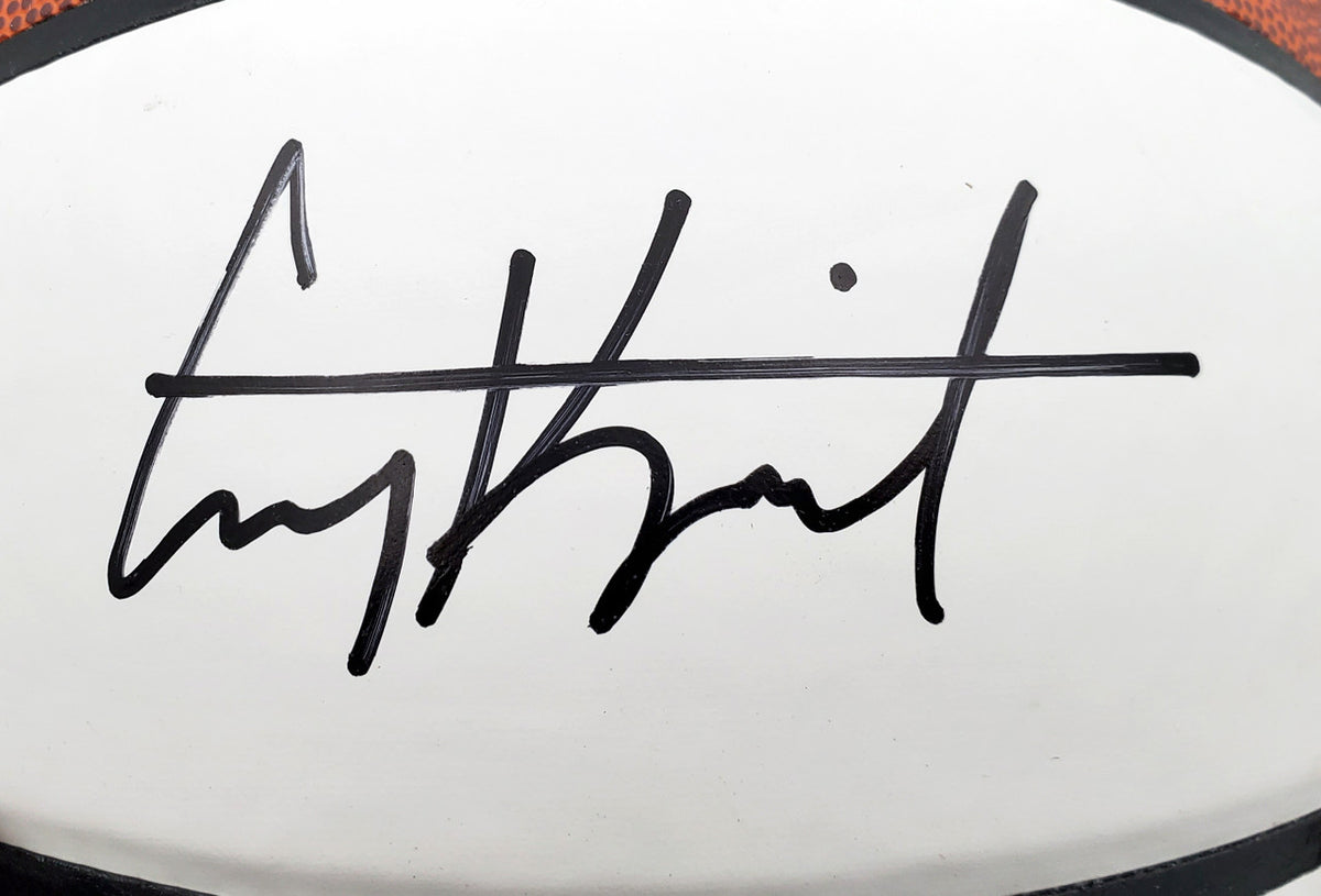 Corey Kispert Autographed Gonzaga Bulldogs White Logo Basketball MCS Holo Stock #194801