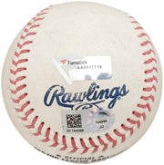 Unsigned 2019 Atlanta Braves Game Used Official MLB Baseball MLB Holo Stock #194860