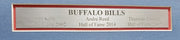 Buffalo Bills Team Greats Autographed Framed Blue Jersey With 3 Signatures Including Jim Kelly, Thurman Thomas & Andre Reed Beckett BAS Stock #195234