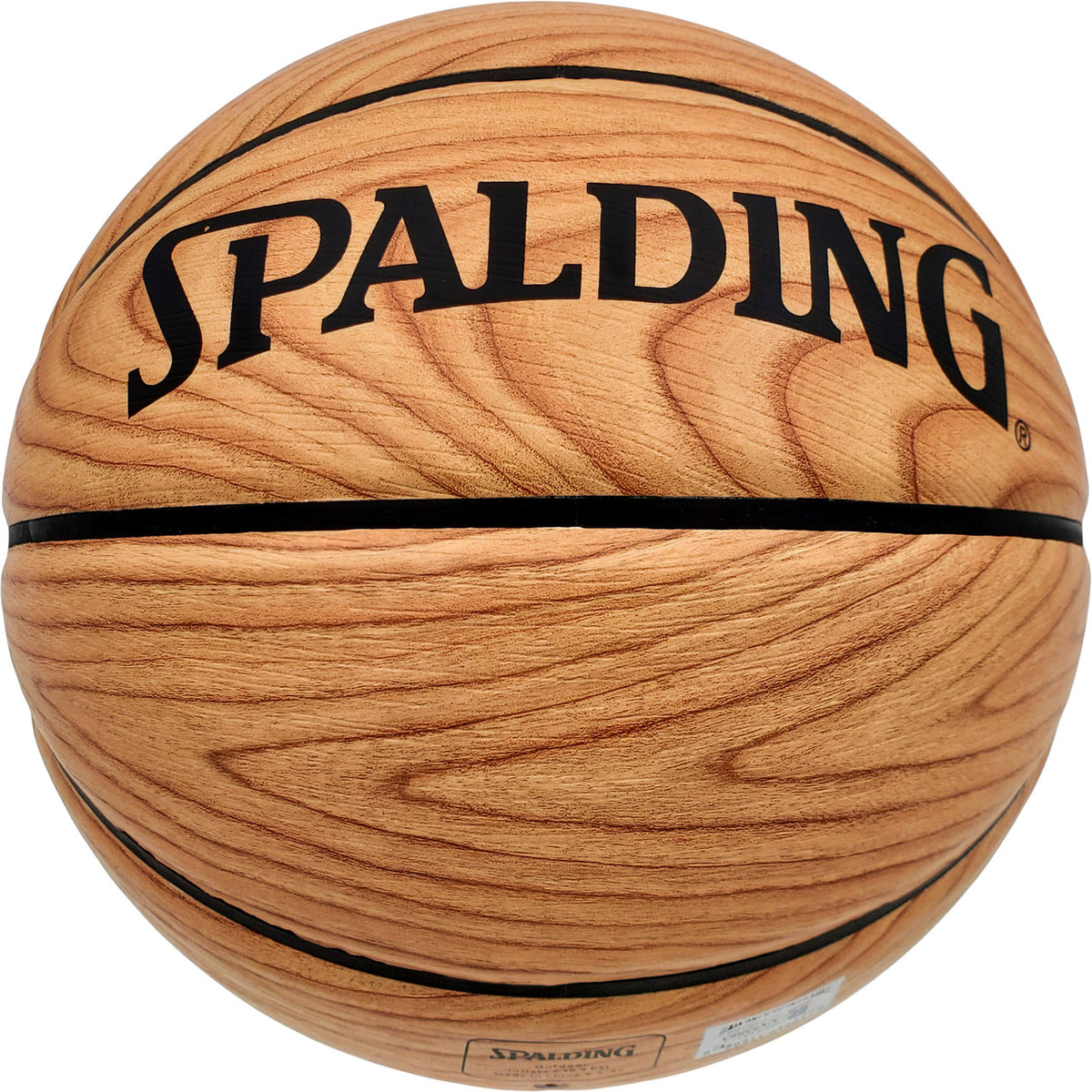 Damian Lillard Autographed Official Spalding Portland Trail Blazers Wood Logo Basketball Beckett BAS Stock #195277