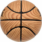 Damian Lillard Autographed Official Spalding Portland Trail Blazers Wood Logo Basketball Beckett BAS Stock #195277