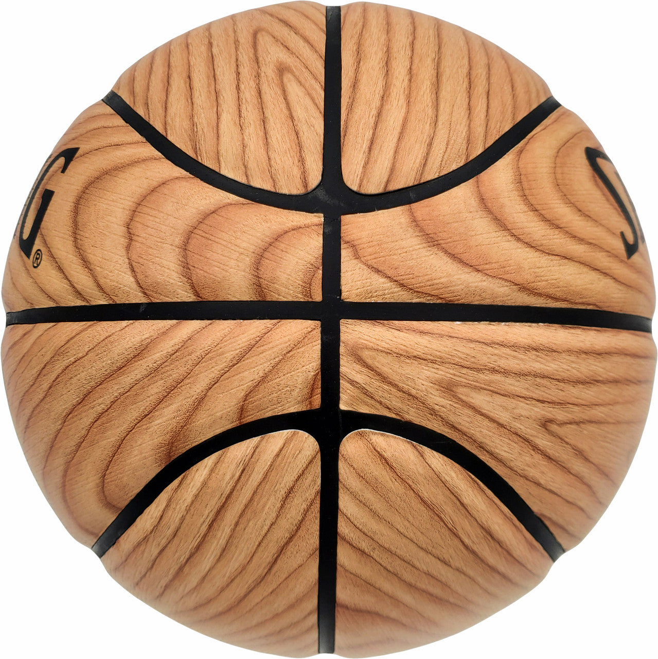 Damian Lillard Autographed Official Spalding Portland Trail Blazers Wood Logo Basketball Beckett BAS Stock #195277
