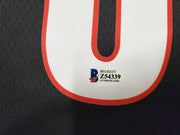 Portland Trail Blazers Damian Lillard Autographed Black Nike Jersey Size XL Beckett BAS Stock #195900