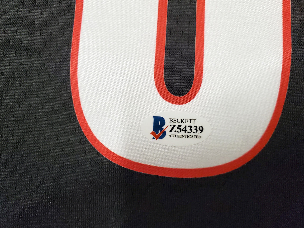 Portland Trail Blazers Damian Lillard Autographed Black Nike Jersey Size XL Beckett BAS Stock #195900