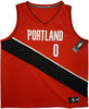 Portland Trail Blazers Damian Lillard Autographed Red Fanatics Jersey Size XXL Beckett BAS Stock #196414