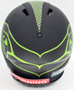 Unsigned Seattle Seahawks Eclipse Black Authentic Speed Full Size Helmet Stock #196508