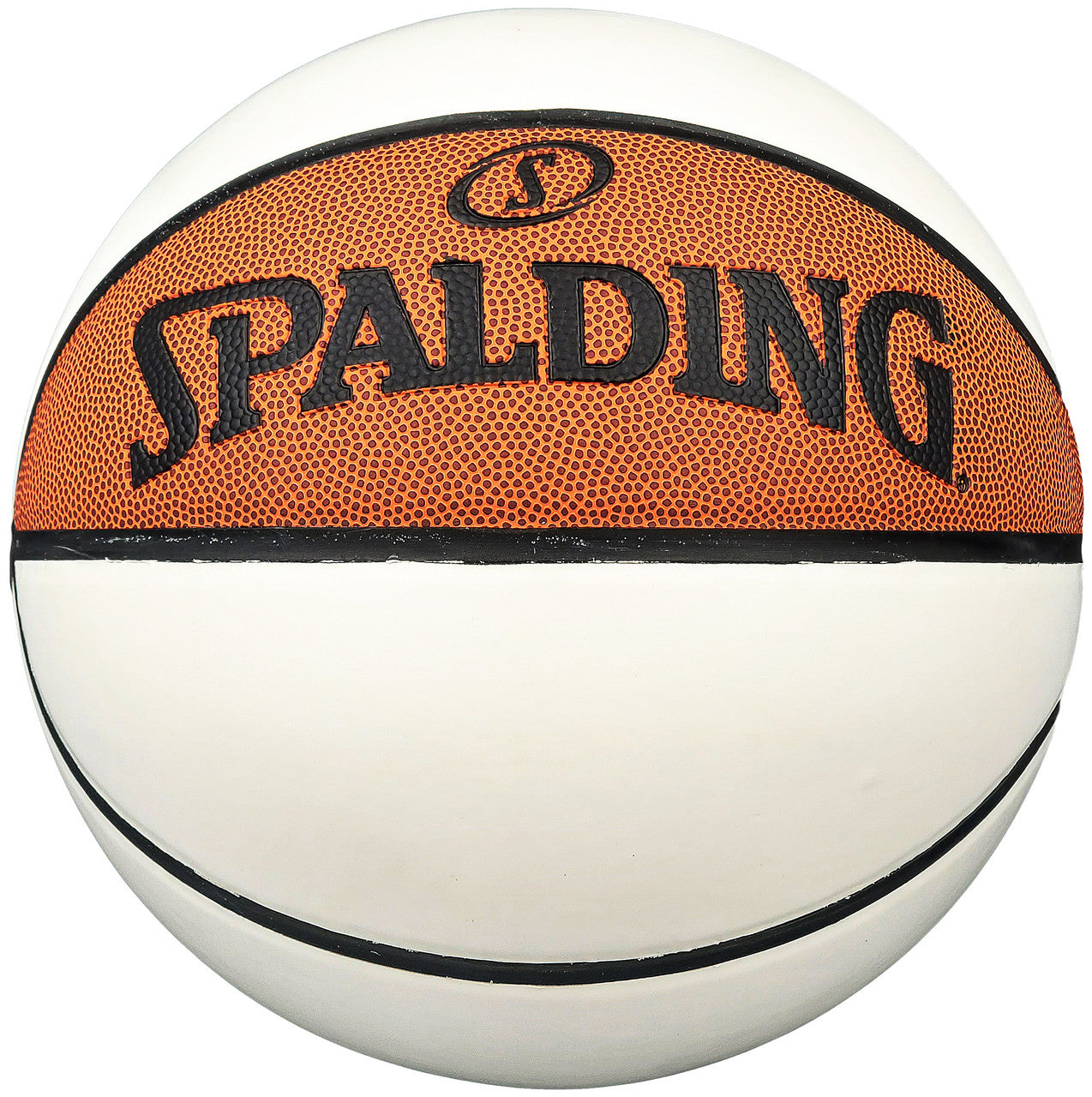 Unsigned Spalding White Logo NBA Basketball Stock #196982