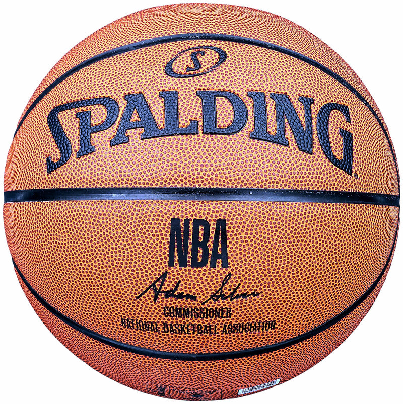 Unsigned Spalding White Logo NBA Basketball Stock #196982