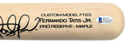 Fernando Tatis Jr. Autographed Blonde Victus Game Model Bat San Diego Padres "Go Padres" Beckett BAS Stock #189448