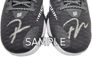 Giannis Antetokounmpo Autographed Black Nike Immortality Shoes Miami Heat Size 15 Pair Beckett BAS QR Stock #197431