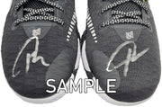 Giannis Antetokounmpo Autographed Black Nike Immortality Shoes Miami Heat Size 15 Pair Beckett BAS QR Stock #197431