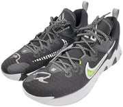 Giannis Antetokounmpo Autographed Black Nike Immortality Shoes Miami Heat Size 17 Pair Beckett BAS QR Stock #197438