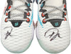 Giannis Antetokounmpo Autographed White Nike Immortality Shoes Miami Heat Size 15 Pair Beckett BAS QR Stock #197435