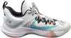 Giannis Antetokounmpo Autographed White Nike Immortality Shoes Miami Heat Size 15 Pair Beckett BAS QR Stock #197435