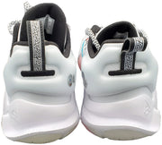 Giannis Antetokounmpo Autographed White Nike Immortality Shoes Miami Heat Size 16 Pair Beckett BAS QR Stock #197436