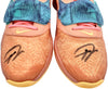 Giannis Antetokounmpo Autographed Crimson Nike Zoom Freak Shoes Bucks Size 16 Pair Beckett BAS QR Stock #197440
