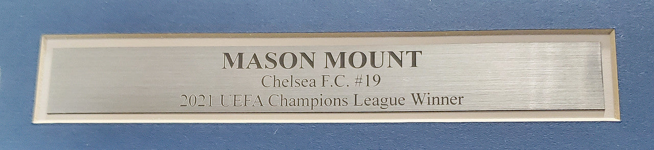 Mason Mount Autographed Framed 11x14 Photo Chelsea F.C. Beckett BAS Stock #197148