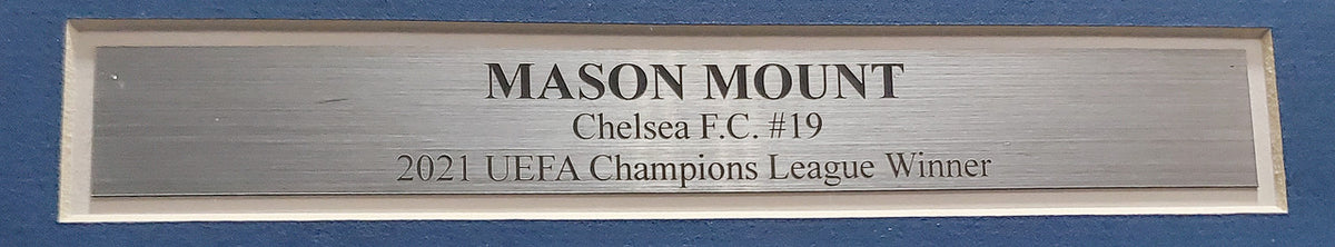 Mason Mount Autographed Framed 11x14 Photo Chelsea F.C. Beckett BAS Stock #197149