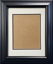 Black Framed 8x10 Photo Framing Kit With 11x14 Option Stock #210994