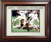 Mahogany Framed 8x10 Photo Framing Kit With 11x14 Option Stock #200319