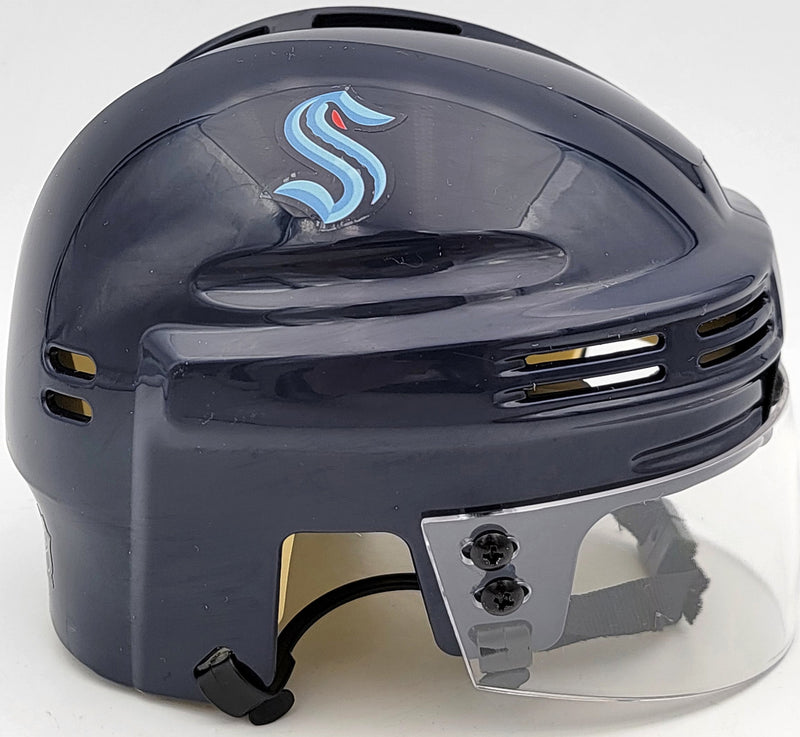 Seattle Kraken Unsigned Blue NHL Mini Helmet Stock #201537